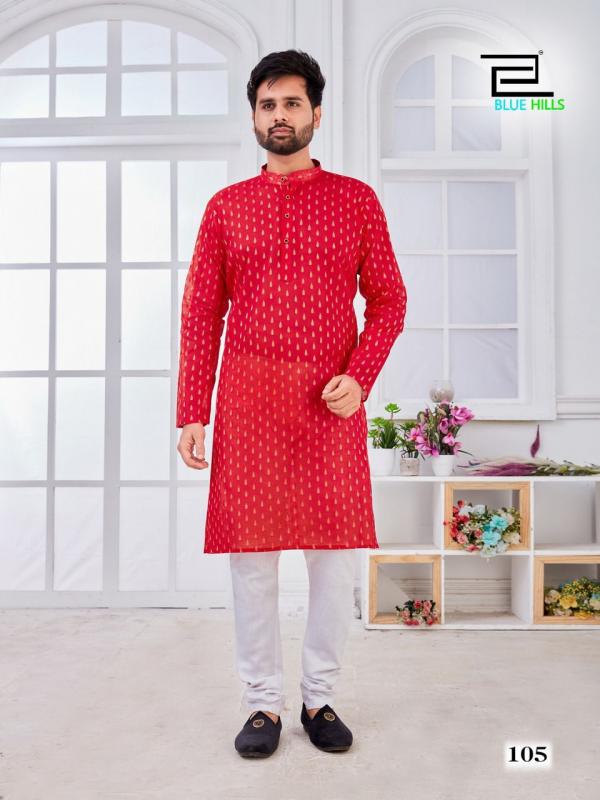 Blue Hills Mens Fancy Designer Kurta Collection